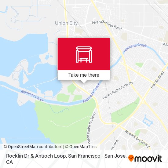 Mapa de Rocklin Dr & Antioch Loop