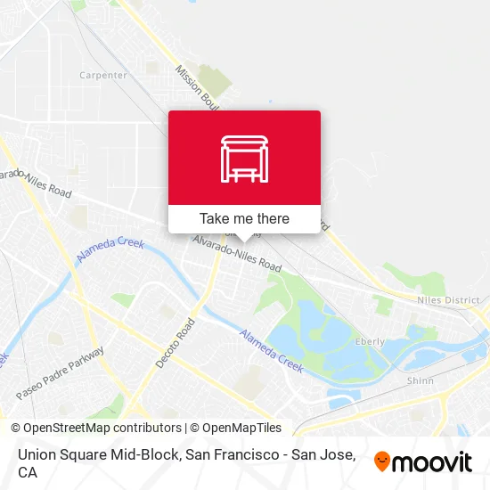 Union Square Mid-Block map
