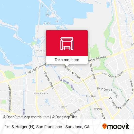 1st & Holger (N) map