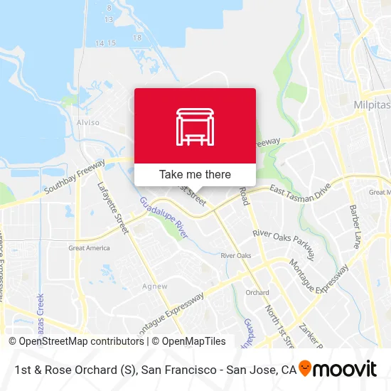 1st & Rose Orchard (S) map