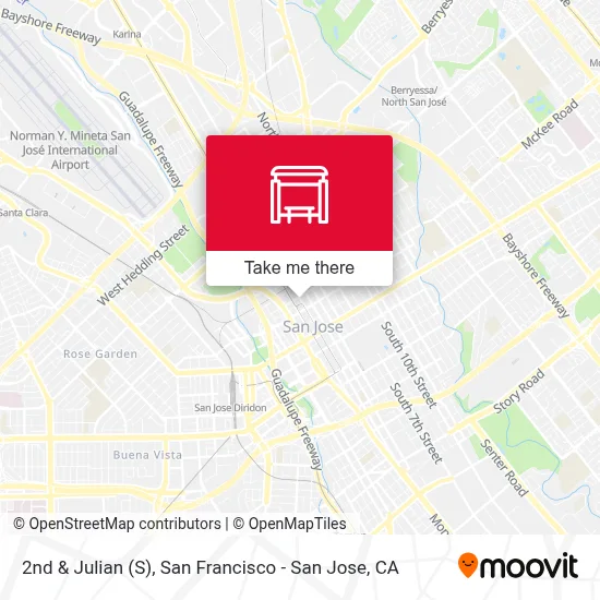 2nd & Julian (S) map