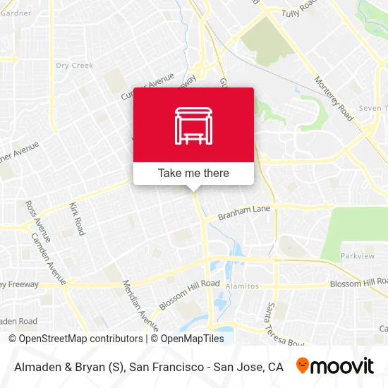Almaden & Bryan (S) map