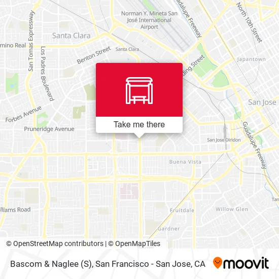 Mapa de Bascom & Naglee (S)