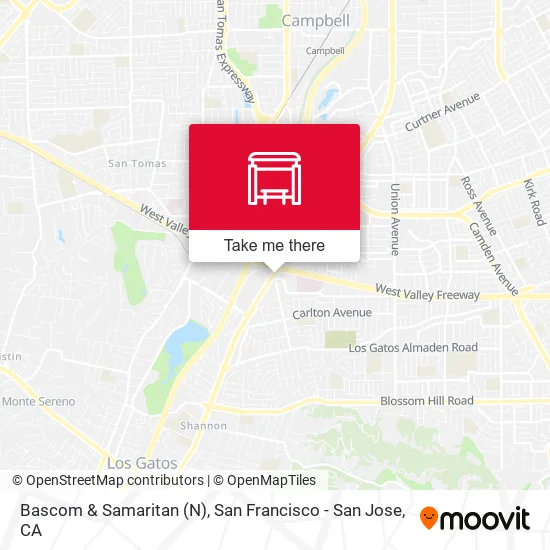 Bascom & Samaritan (N) map