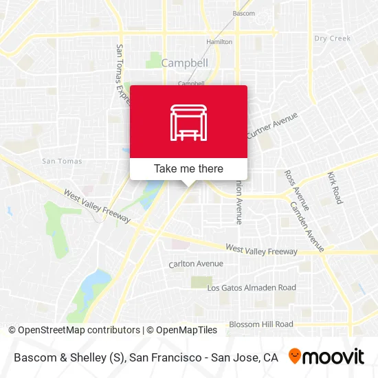Bascom & Shelley map