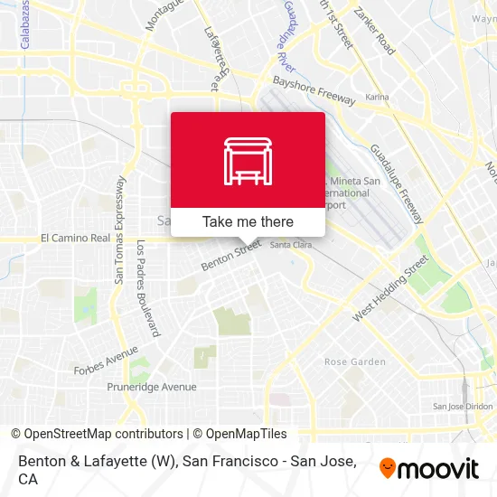 Benton & Lafayette (W) map