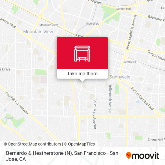 Bernardo & Heatherstone (N) map