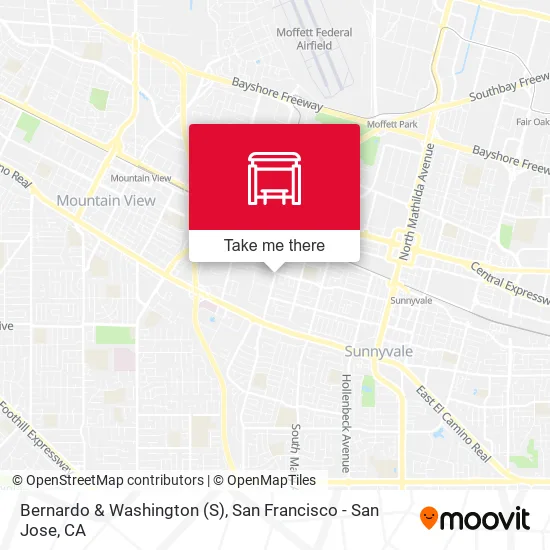 Bernardo & Washington (S) map