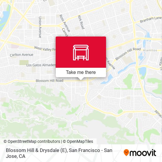 Blossom Hill & Drysdale (E) map