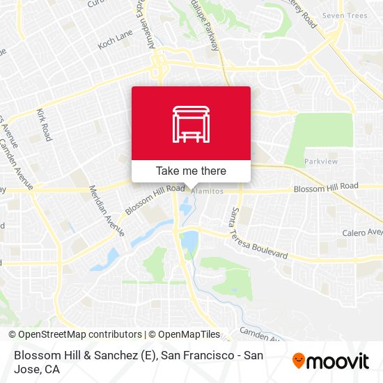 Blossom Hill & Sanchez (E) map