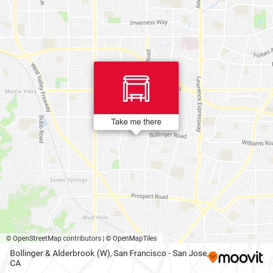 Bollinger & Alderbrook (W) map
