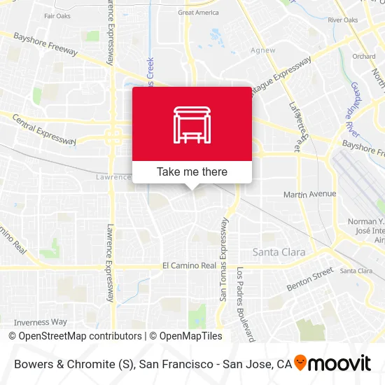 Bowers & Chromite (S) map