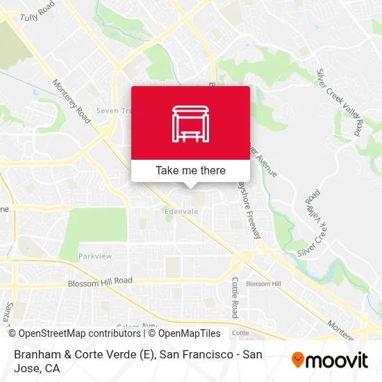Branham & Corte Verde (E) map