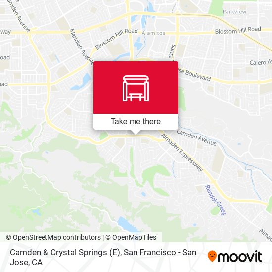 Camden & Crystal Springs (E) map