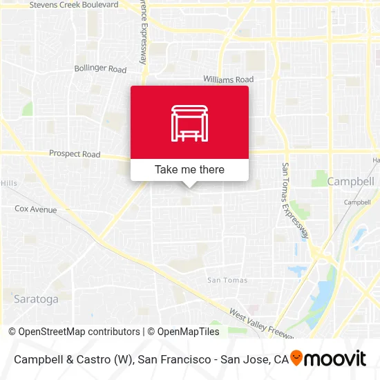 Campbell & Castro (W) map