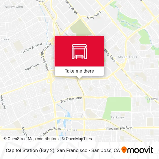 Capitol Station (Bay 2) map
