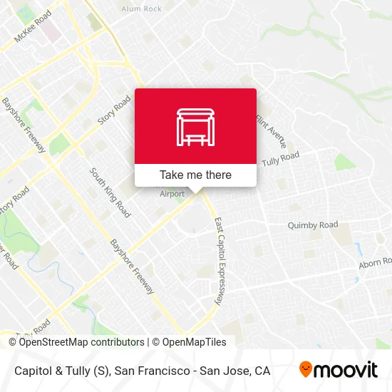 Capitol & Tully (S) map
