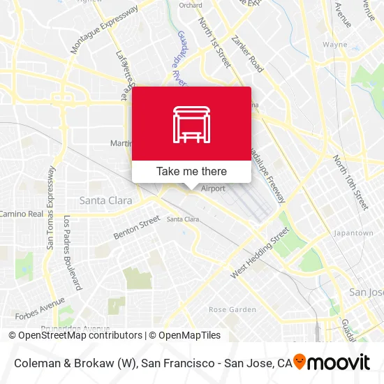 Mapa de Coleman & Brokaw (W)