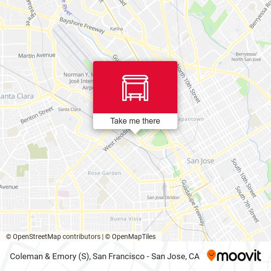 Coleman & Emory (S) map