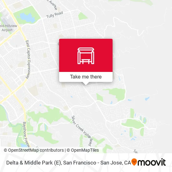 Delta & Middle Park (E) map