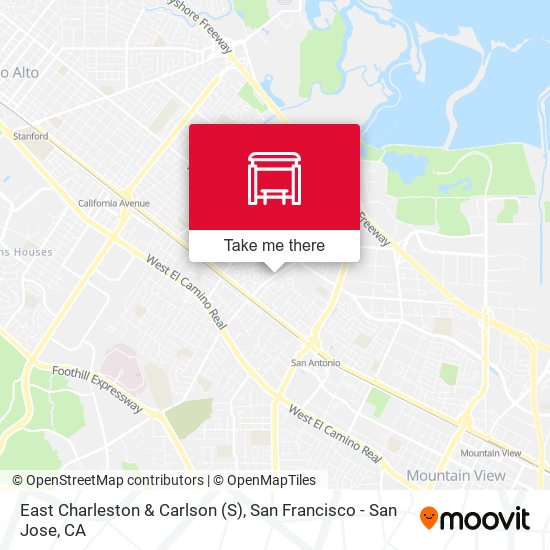 East Charleston & Carlson (S) map