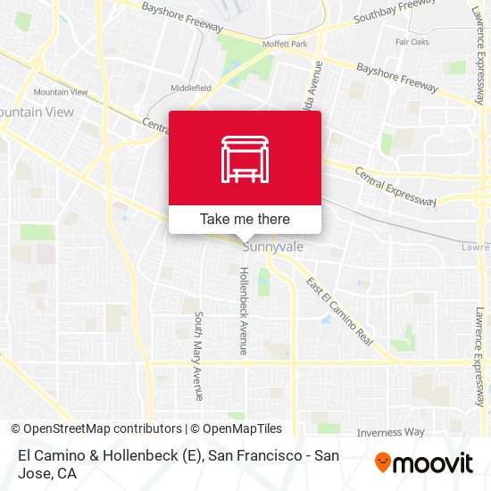 Mapa de El Camino & Hollenbeck