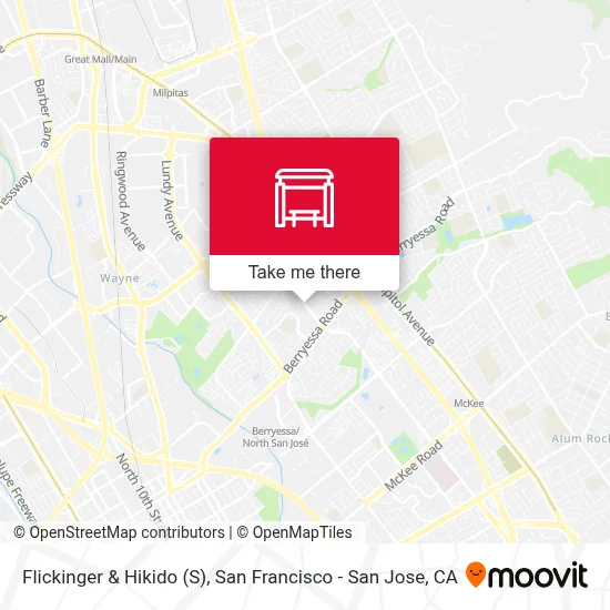 Flickinger & Hikido (S) map