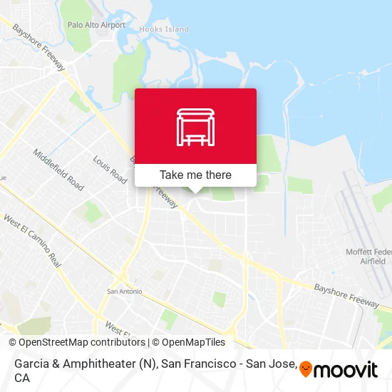 Garcia & Amphitheater (N) map