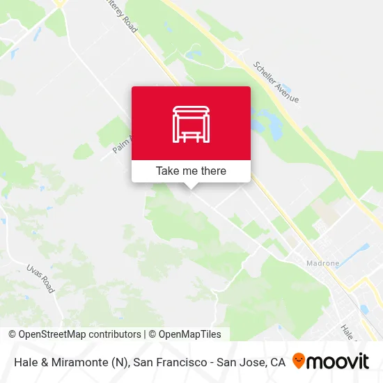 Hale & Miramonte (N) map