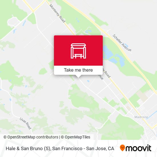 Mapa de Hale & San Bruno