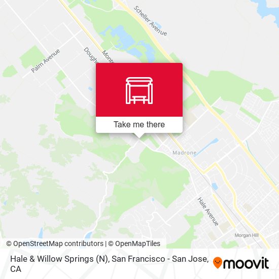 Hale & Willow Springs (N) map