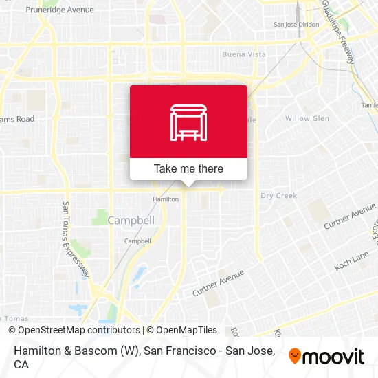 Hamilton & Bascom (W) map