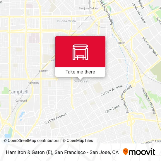 Hamilton & Gaton (E) map