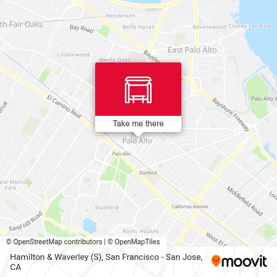 Hamilton & Waverley (S) map