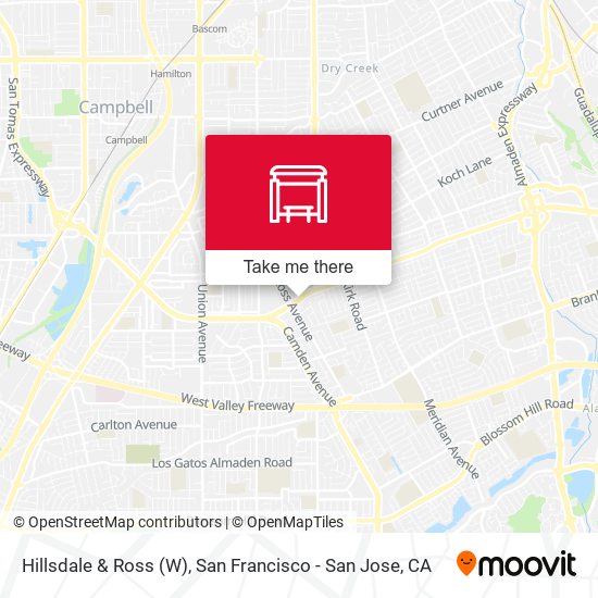 Mapa de Hillsdale & Ross (W)