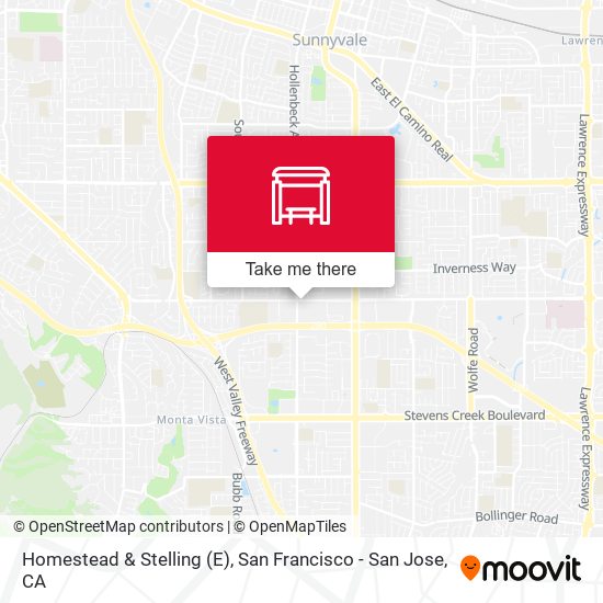 Mapa de Homestead & Stelling (E)