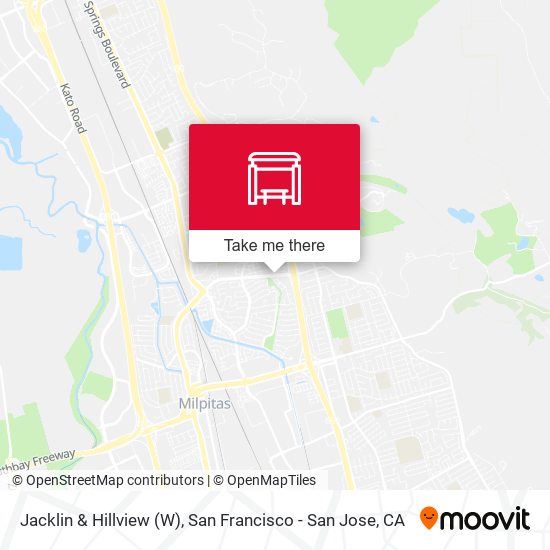 Jacklin & Hillview (W) map