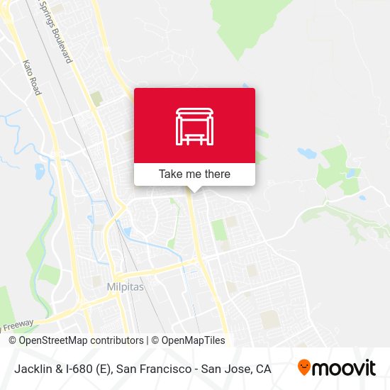 Jacklin & I-680 (E) map