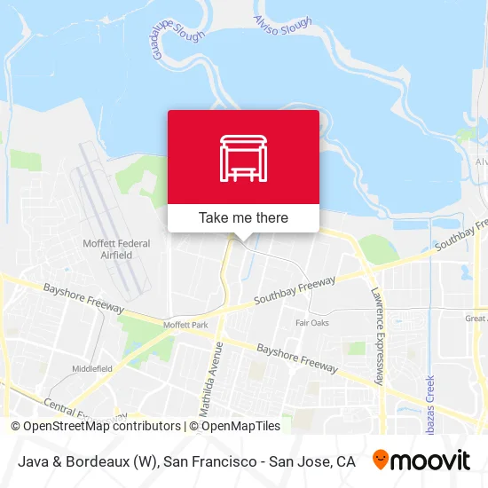 Mapa de Java & Bordeaux (W)