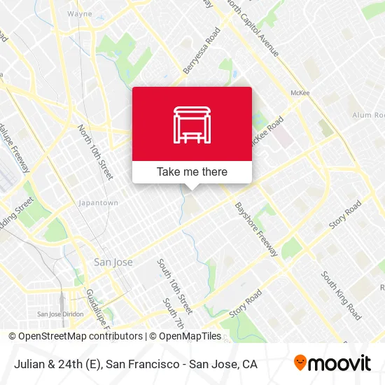 Julian & 24th (E) map