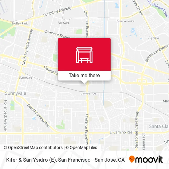 Mapa de Kifer & San Ysidro (E)