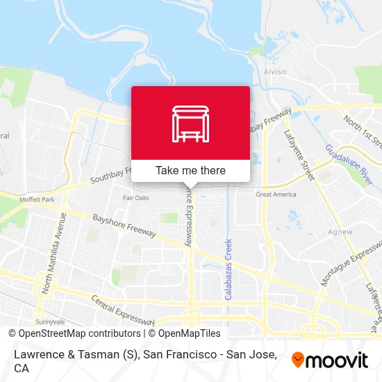 Lawrence & Tasman (S) map