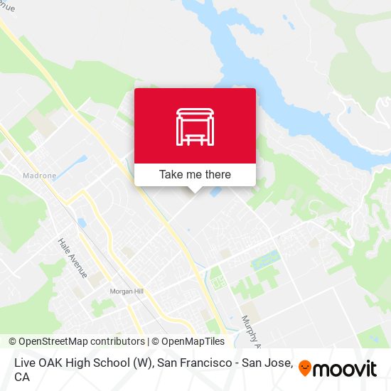 Live OAK High School (W) map