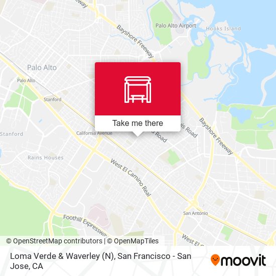 Loma Verde & Waverley (N) map