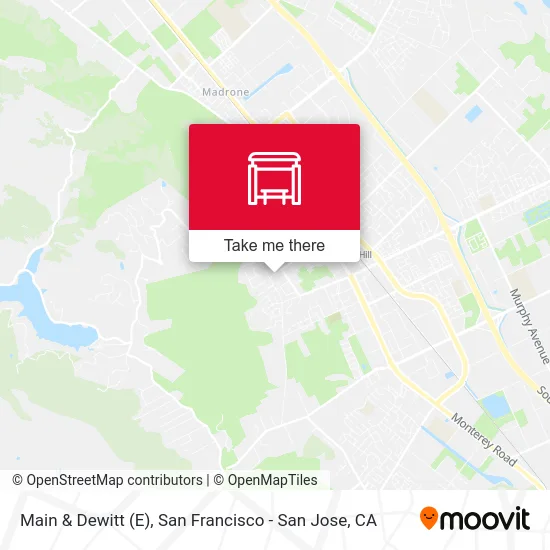 Main & Dewitt (E) map