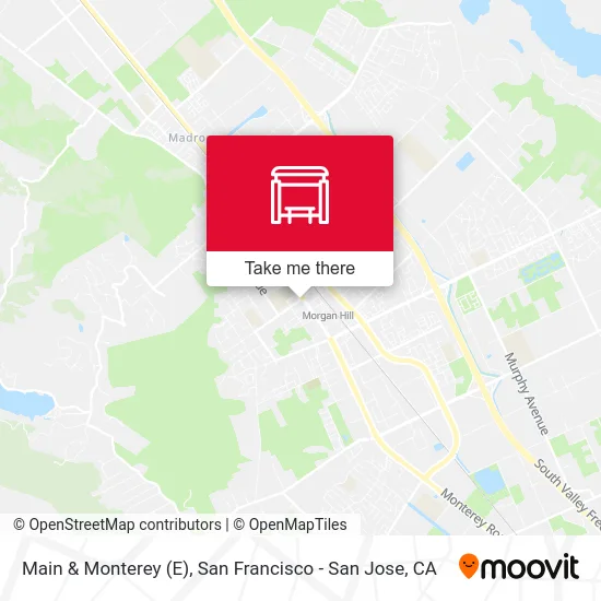 Main & Monterey (E) map