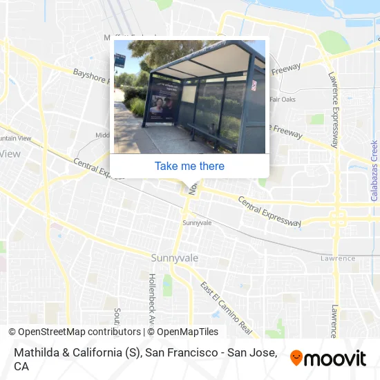 Mapa de Mathilda & California (S)