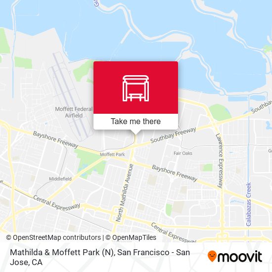 Mathilda & Moffett Park (N) map