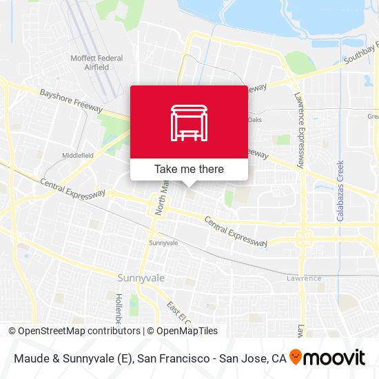 Mapa de Maude & Sunnyvale (E)