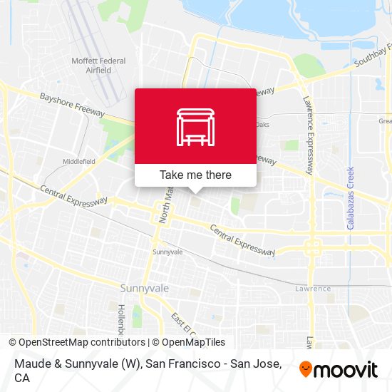 Maude & Sunnyvale (W) map